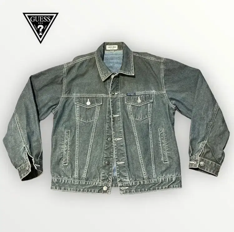 Guess denim trucker jacket